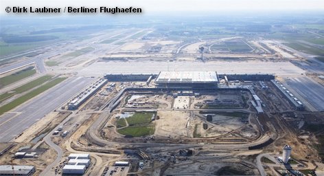 Терминал нового берлинского аэропорта BBI