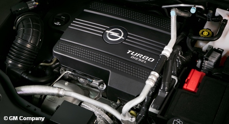 Дизельный двигатель от Opel