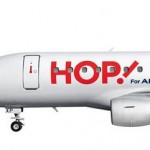 Реклама авиакомпании "Hop!" от Air France