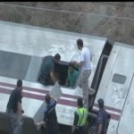 На месте катастрофа поезда Alvia в Испании