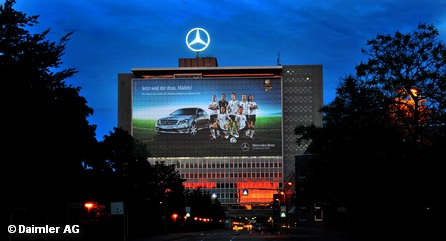 Штаб-квартира Daimler AG в Штутгарте