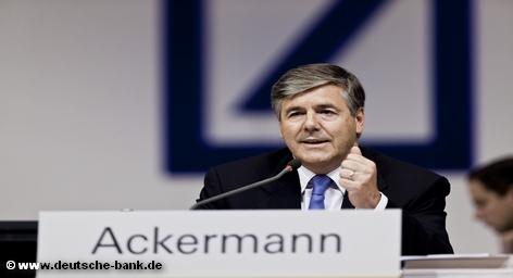 Шеф Deutsche Bank Йозеф Аккерман