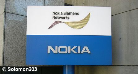 Логотипы компаний Nokia и Nokia Siemens Networks