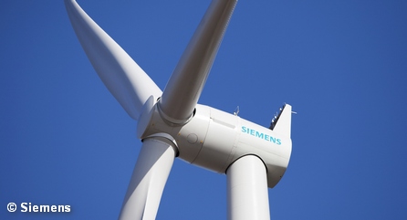 Ветрогенератор концерна Siemens