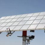 Один из модулей солнечных батарей