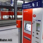 Автомат по продаже билетов концерна немецких железных дорог Deutsche Bahn на одном из вокзалов.