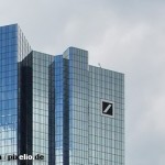 Штаб-квартира Deutsche Bank в финансовой столице германии Франкфурте-на-Майне