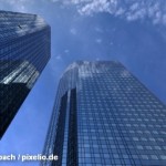 Небоскребы Deutsche Bank во Франкфурте-на-Майне
