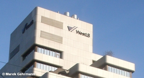 Главный офис банка WestLB в Дюссельдорфе