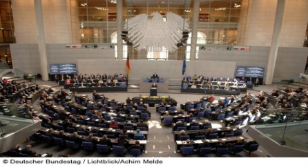 Зал заседаний Бундестага