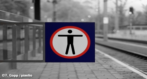Профсоюз железнодорожников EVG провел предупредительную забастовку еще до переговоров с работодателями.