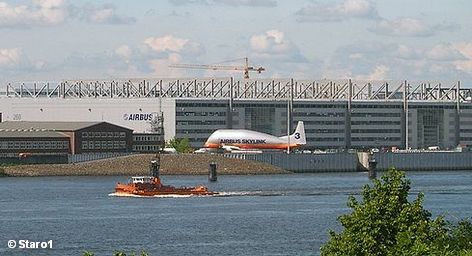 Заводы Airbus в Гамбурге