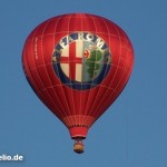 Воздушный шар с рекламой Alfa Romeo