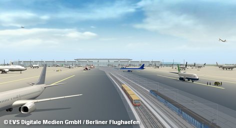 Так должен выглядеть новый международный аэропорт Берлина и Бранденбурга BBI