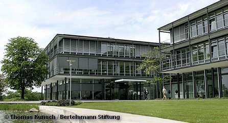 Главное здание штаб-квартиры Фонда Бертельсмана в городе Гютерсло