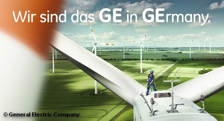 Рекламный постер General Electric в Германии