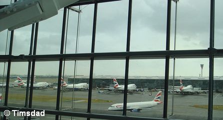 Самолеты авиакомпании British Airways в аэропорту Хитроу