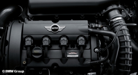 Двигатель автомобиля «Мини», производимого на BMW