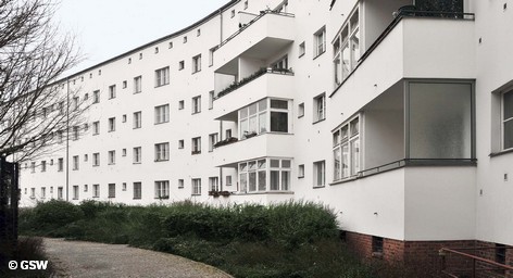 Один из домов, принадлежащий берлинскому агентству недвижимости GSW