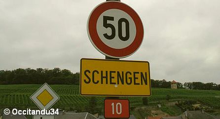 Граница Шенгенского соглашения