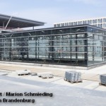 Стройплощадка нового аэропорта Берлина и Бранденбурга
