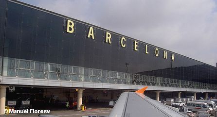 В аэропорту Барселоны