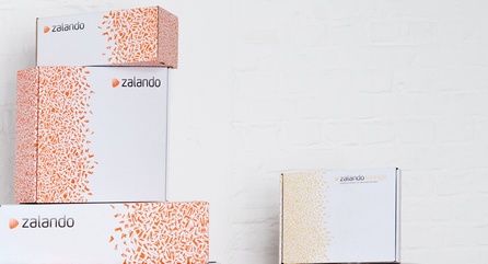 Типичные упаковки интернет-магазина Zalando